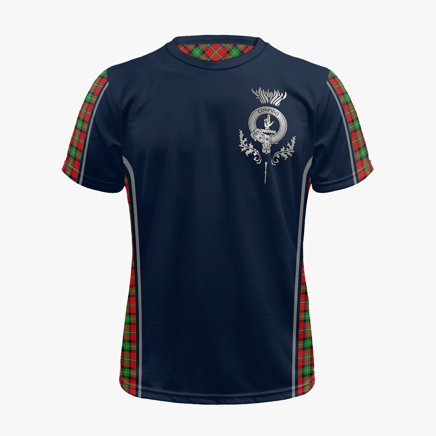 Clan Boyd Crest & Tartan Soccer Jersey