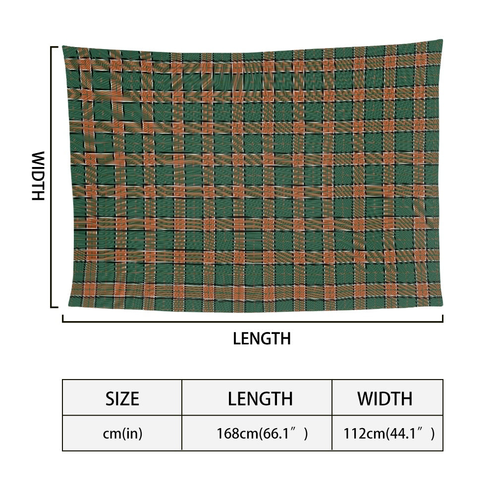 Clan Pollock Tartan Chiffon Scarf