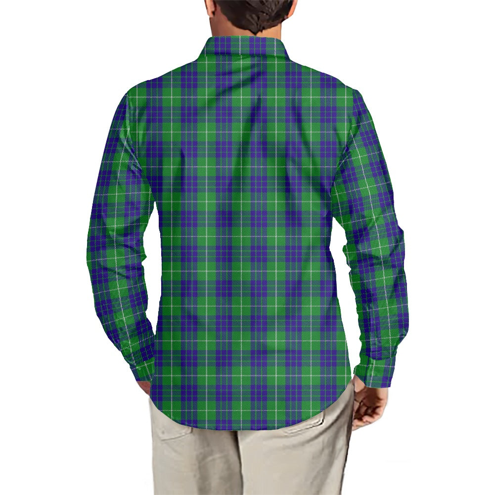 Clan Hamilton Hunting Tartan long-sleeved shirt