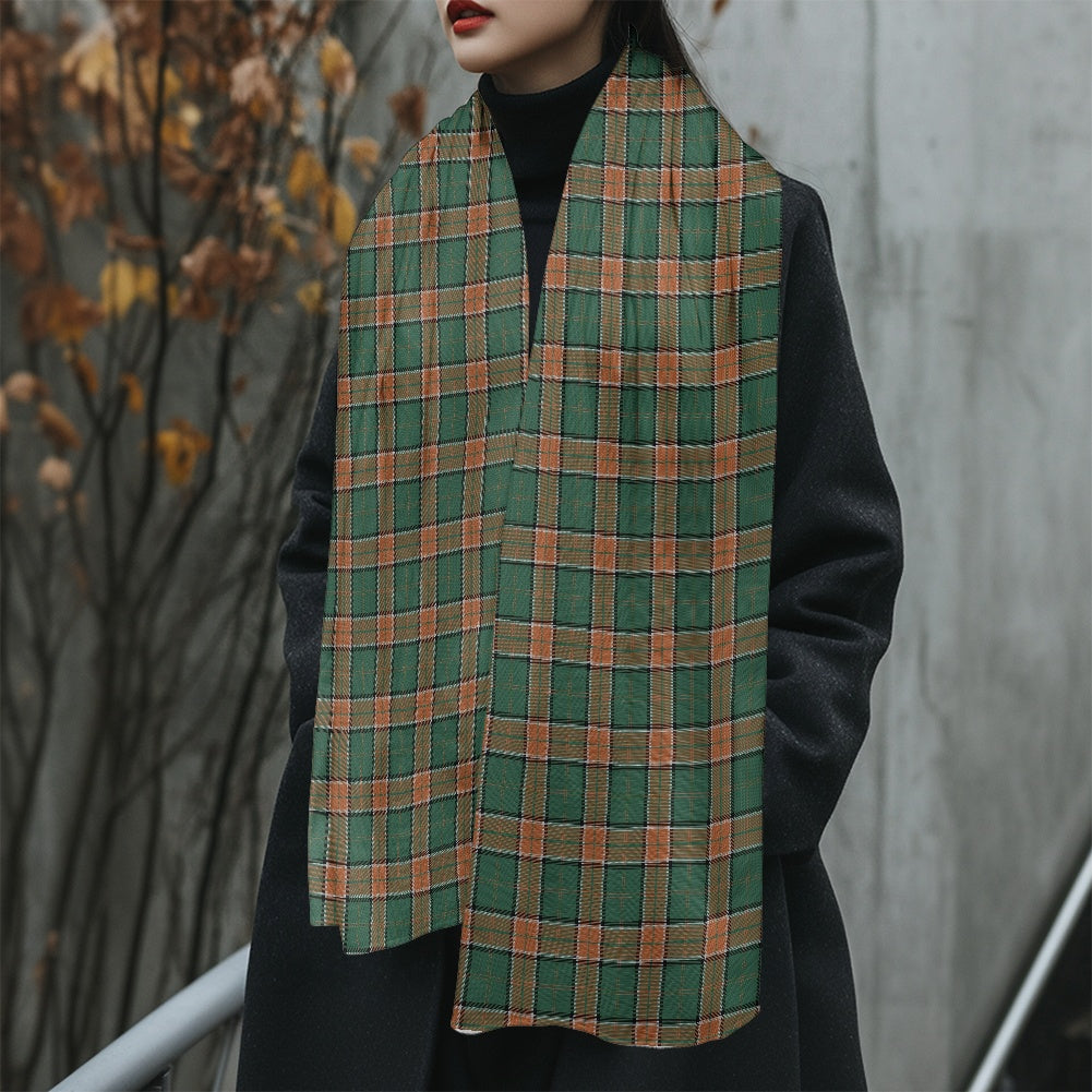 Clan Pollock Tartan Fluffy scarf