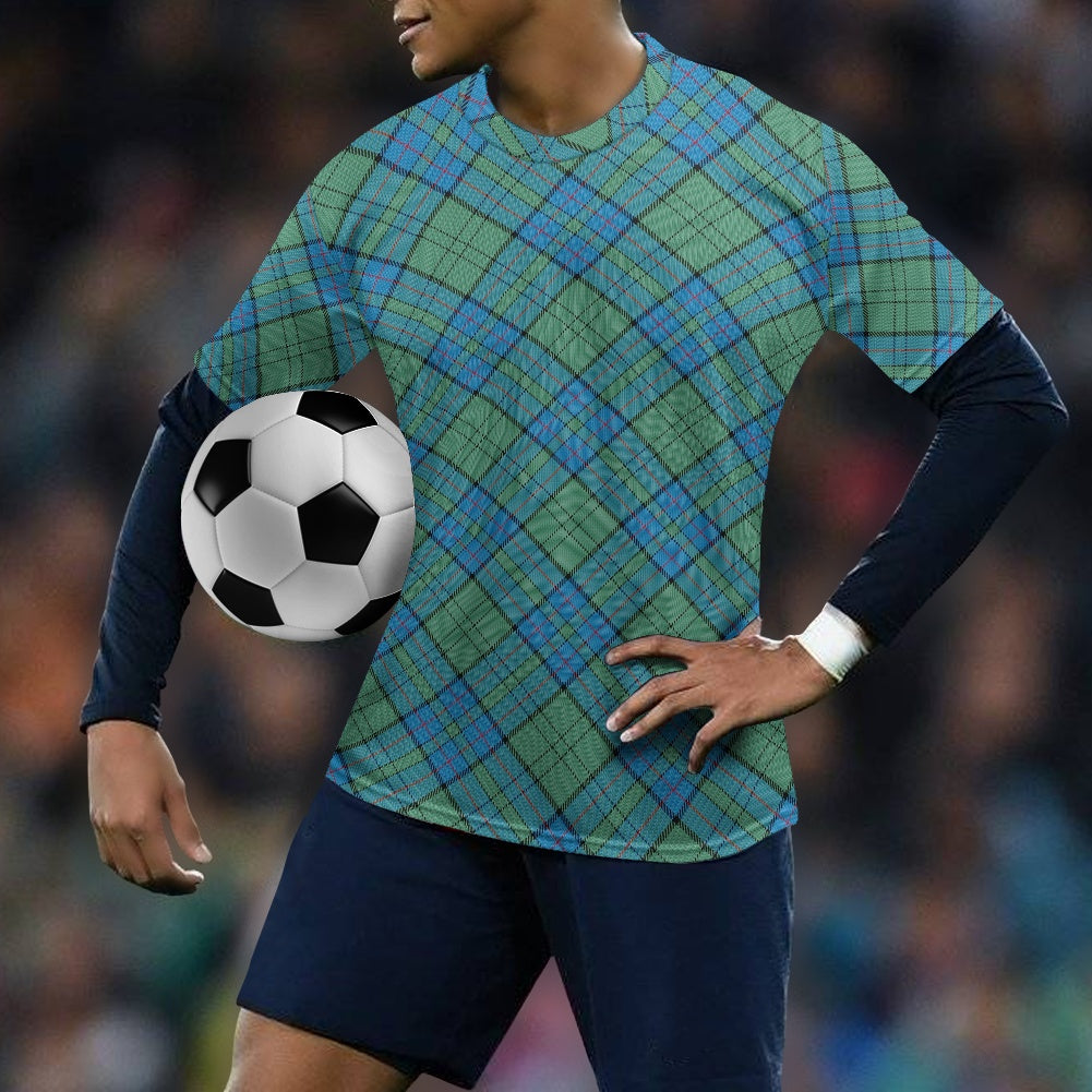 Clan Lockhart Tartan Football Shirt