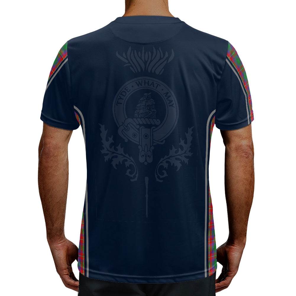 Clan Haig Crest & Tartan Football Shirt