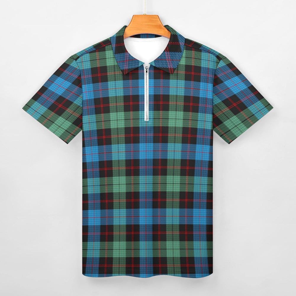 Clan Guthrie Tartan Short sleeve polo shirt