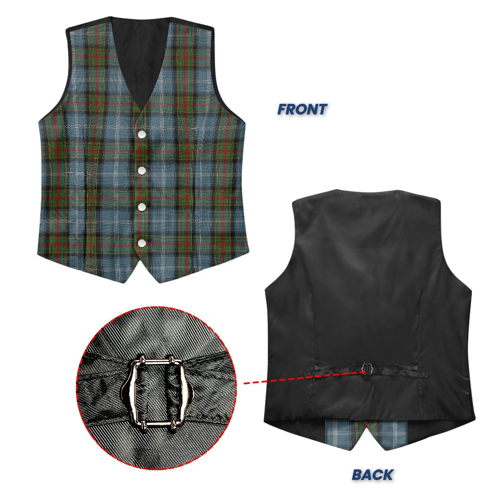 Clan Estes Tartan Suit vest jacket