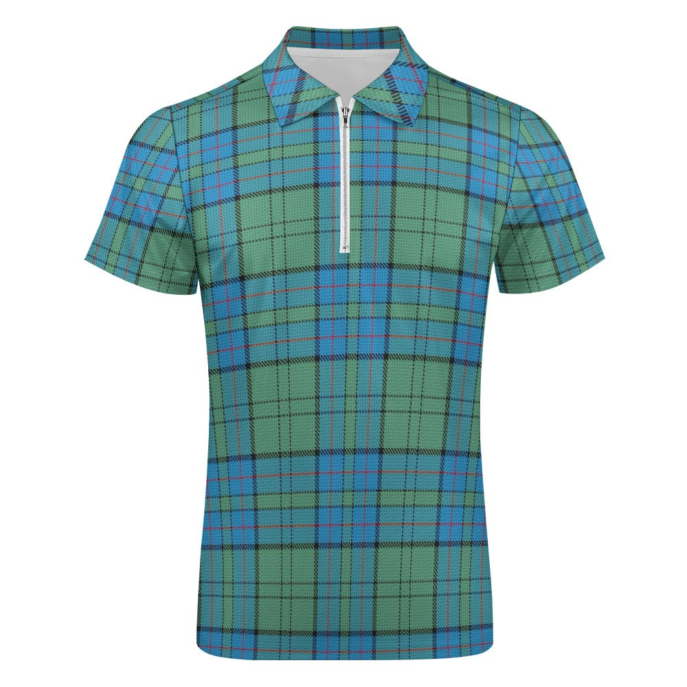 Clan Lockhart Tartan Short sleeve polo shirt