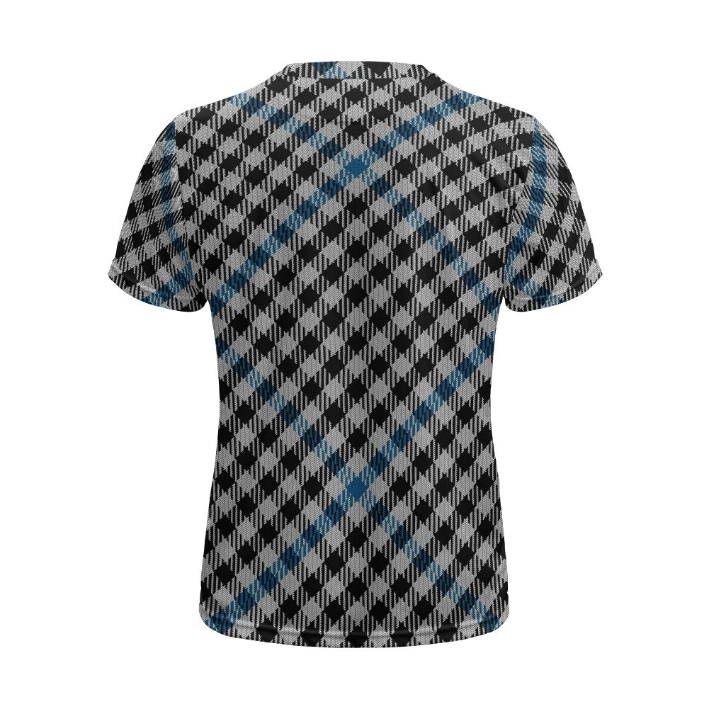 Clan Gladstone Tartan Football Shirt