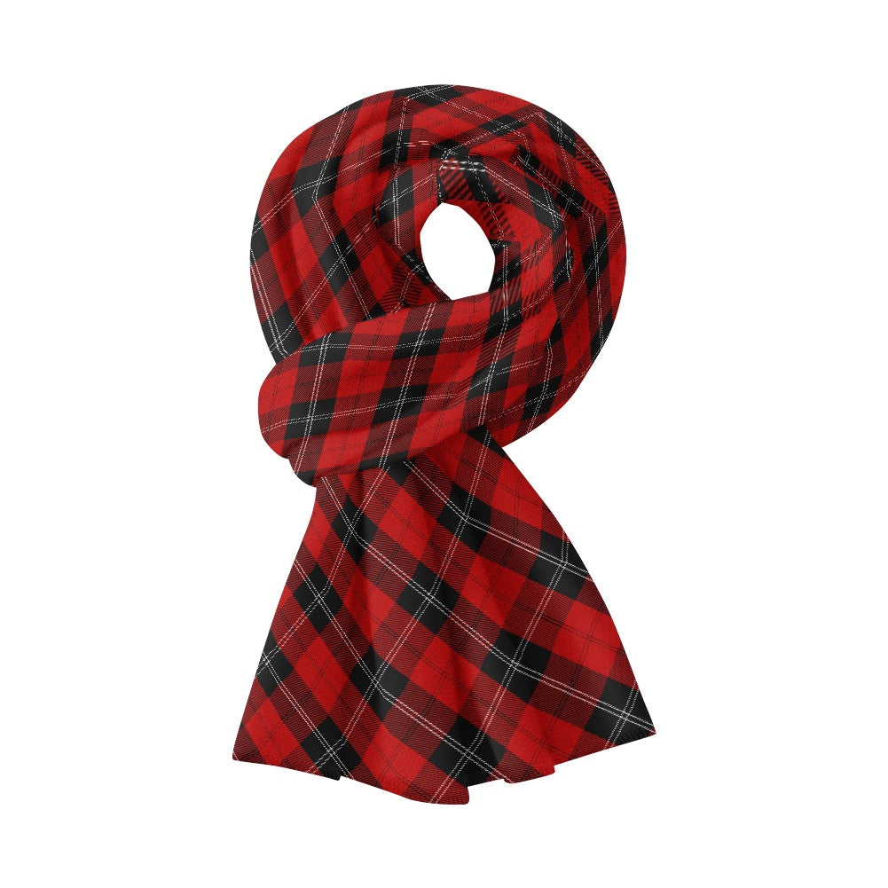 Clan Ramsay Tartan Fluffy scarf