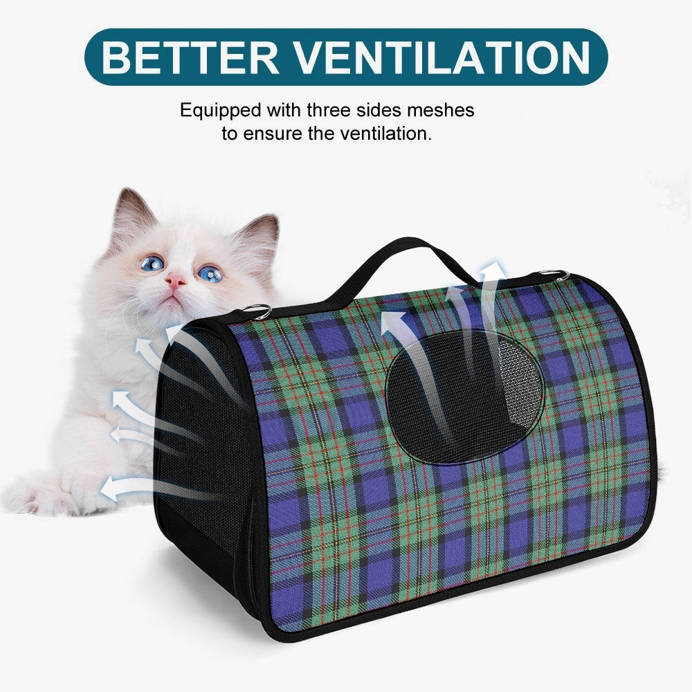 Clan MacLaren Tartan Pet Carrier Bag