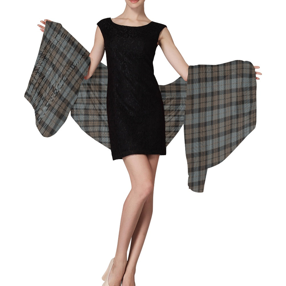 Clan MacKay Weathered Tartan Chiffon Scarf