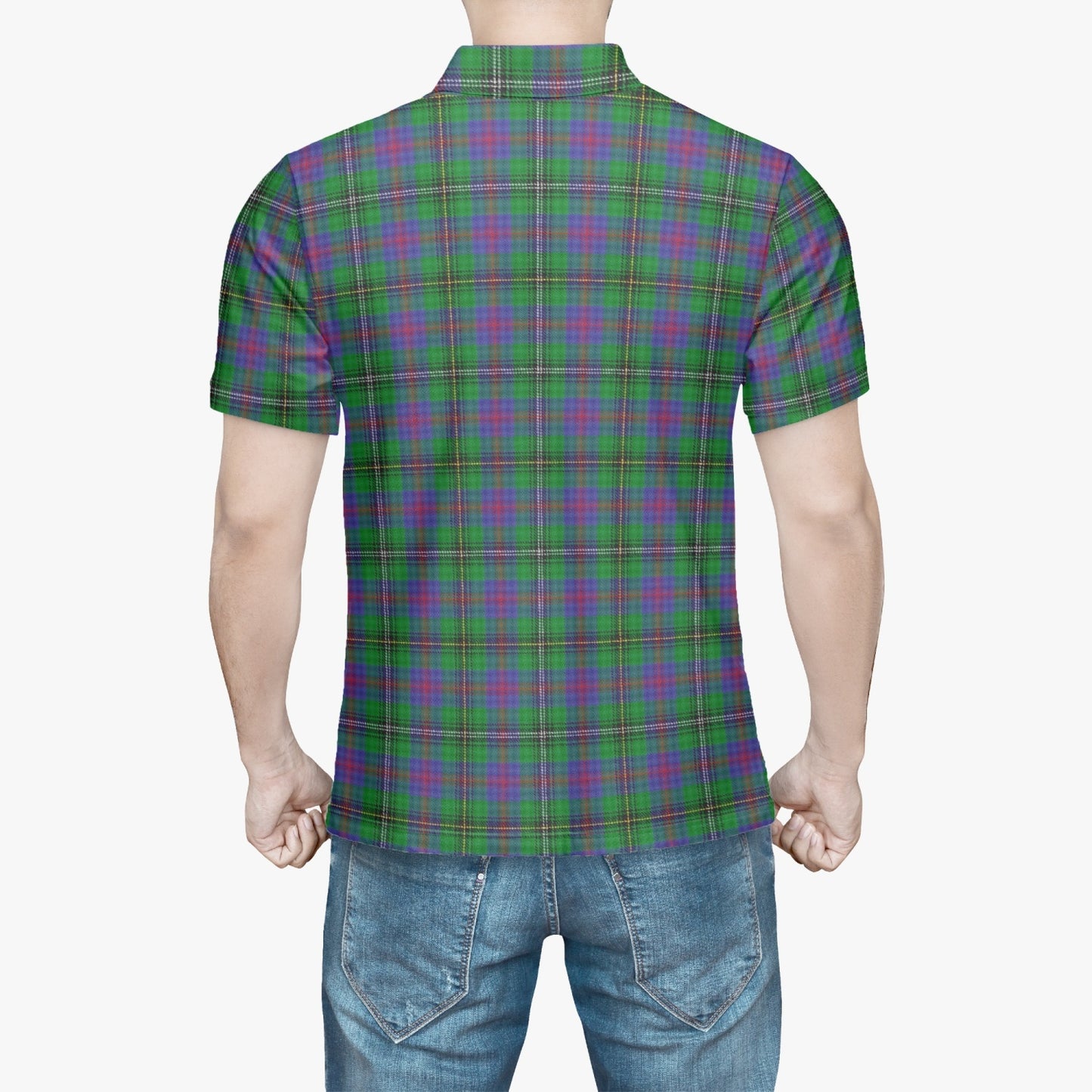 Clan Wood Tartan Polo Shirt