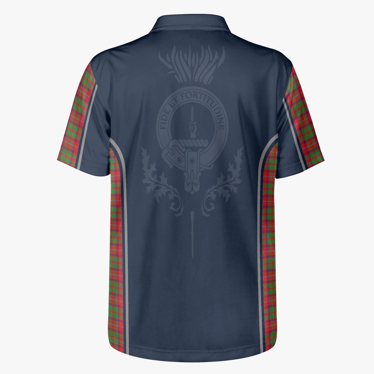 Clan Shaw Crest & Tartan Polo Shirt