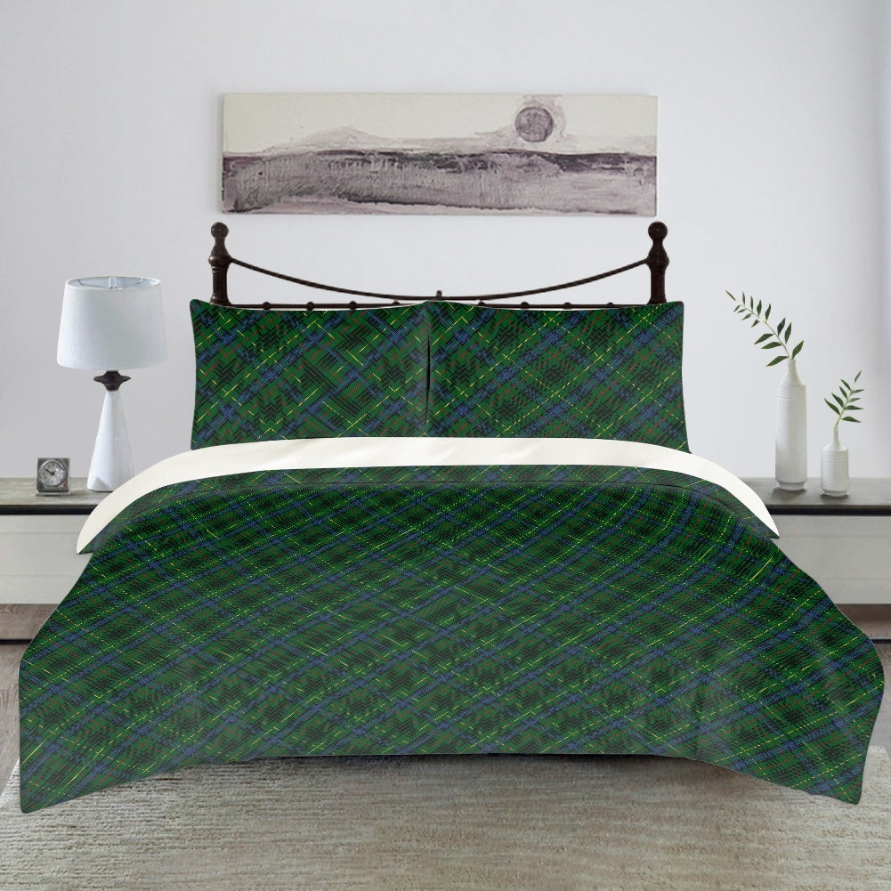 Clan Stewart Hunting Tartan Duvet Cover