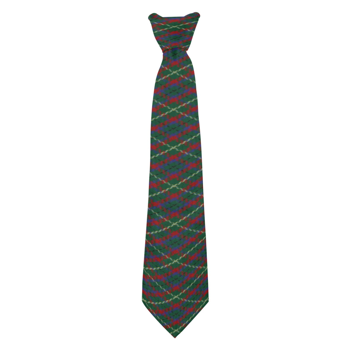 Irish County Mayo Tartan Necktie