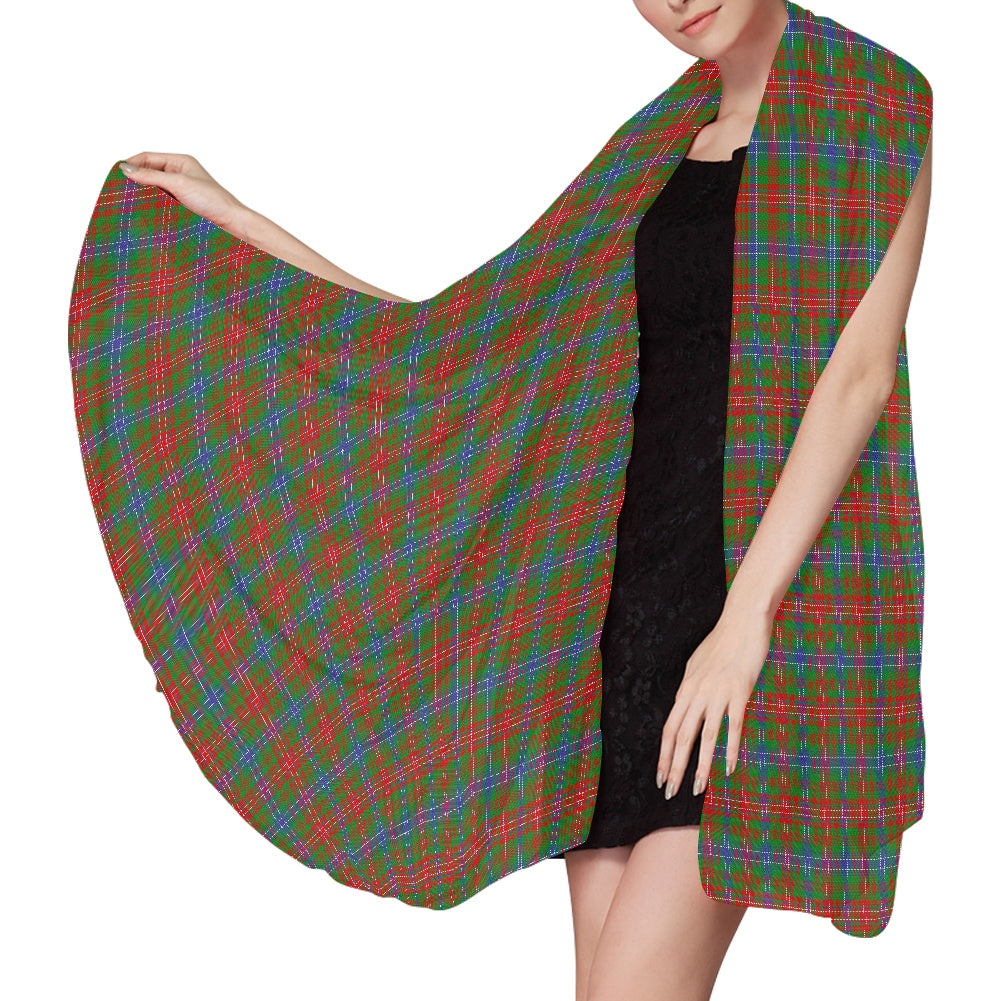 Clan Wilson Tartan Chiffon Scarf