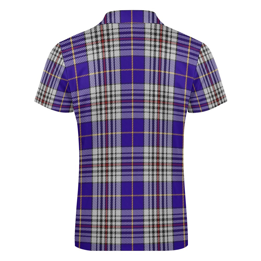 Clan Hannah Tartan Short sleeve polo shirt