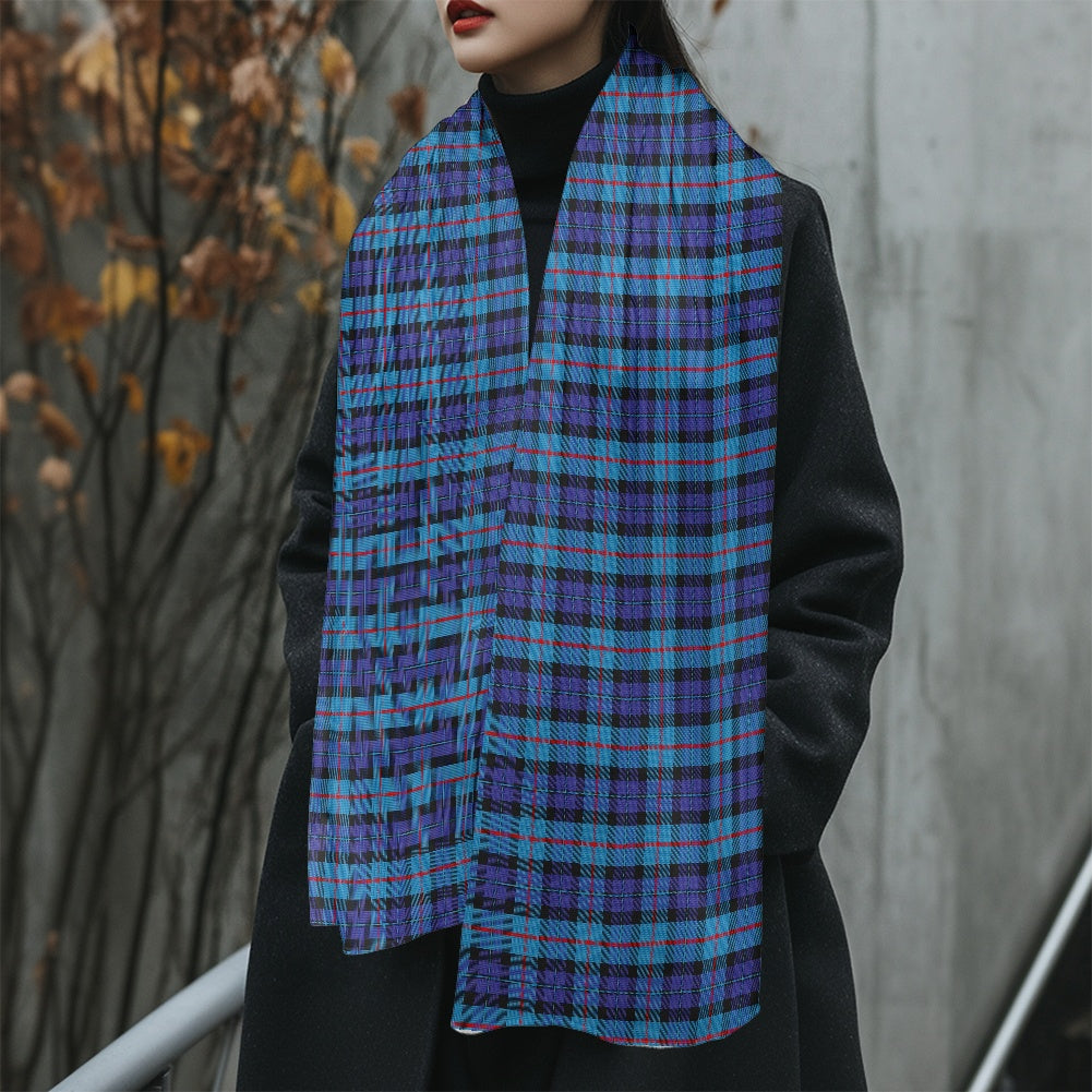 Clan MacCorquodale Tartan Fluffy scarf