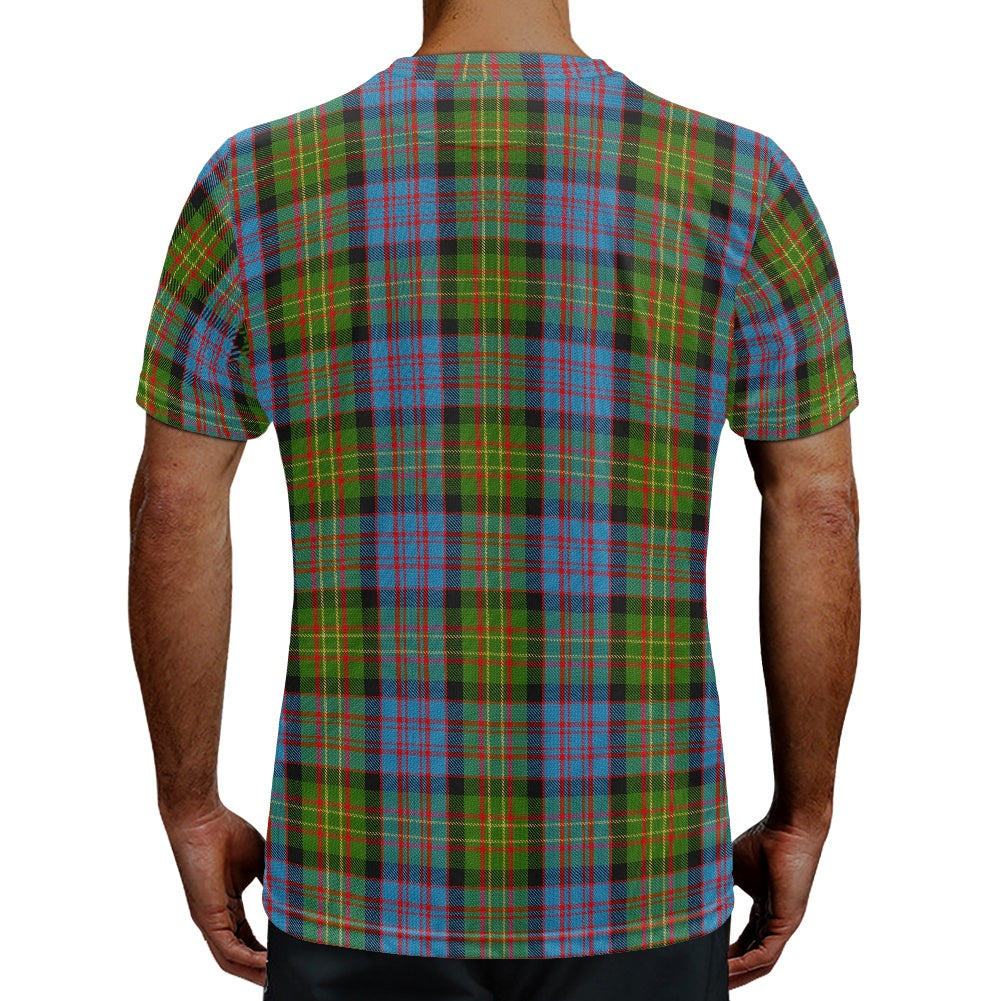 Clan Bowie Tartan Football Shirt