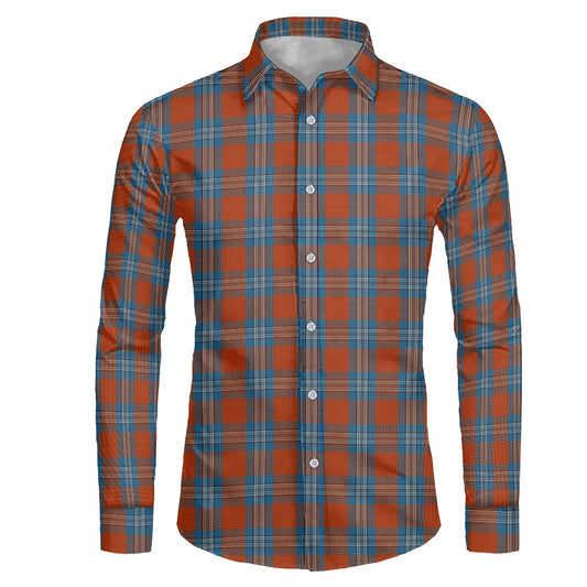 IrnBru Tartan Men's long-sleeved shirt