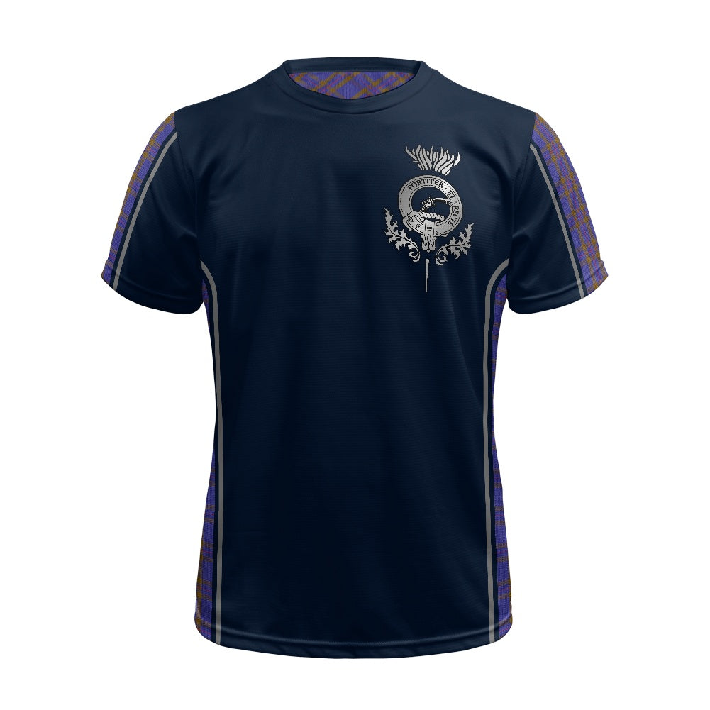 Clan Elliott Crest & Tartan Football Shirt