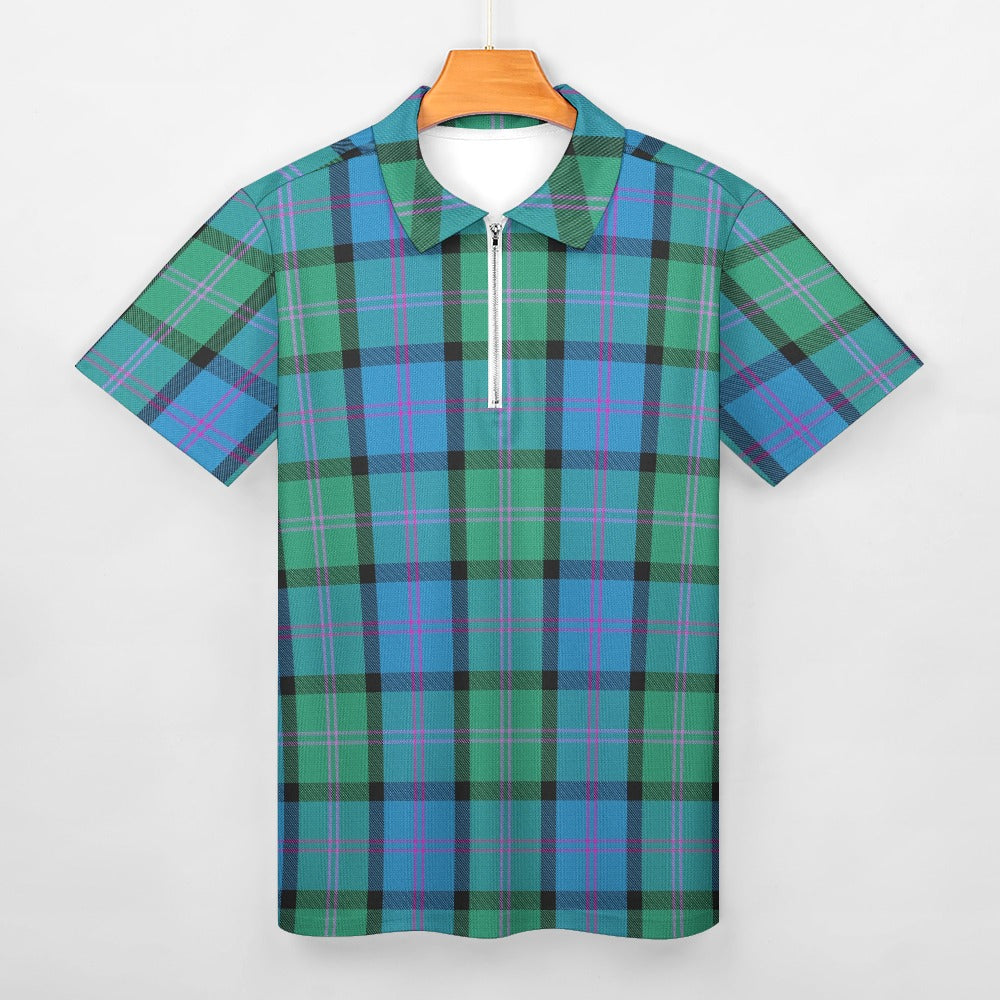 Clan MacThomas Tartan Short Sleeve Polo Shirt