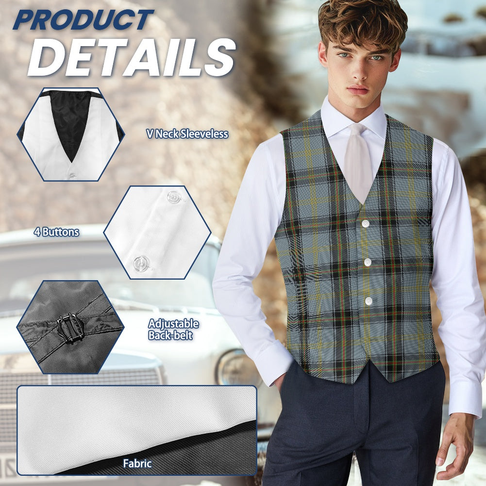 Clan Bell Tartan Suit vest jacket