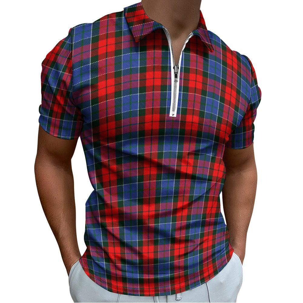 Clan Paterson Tartan Short sleeve polo shirt