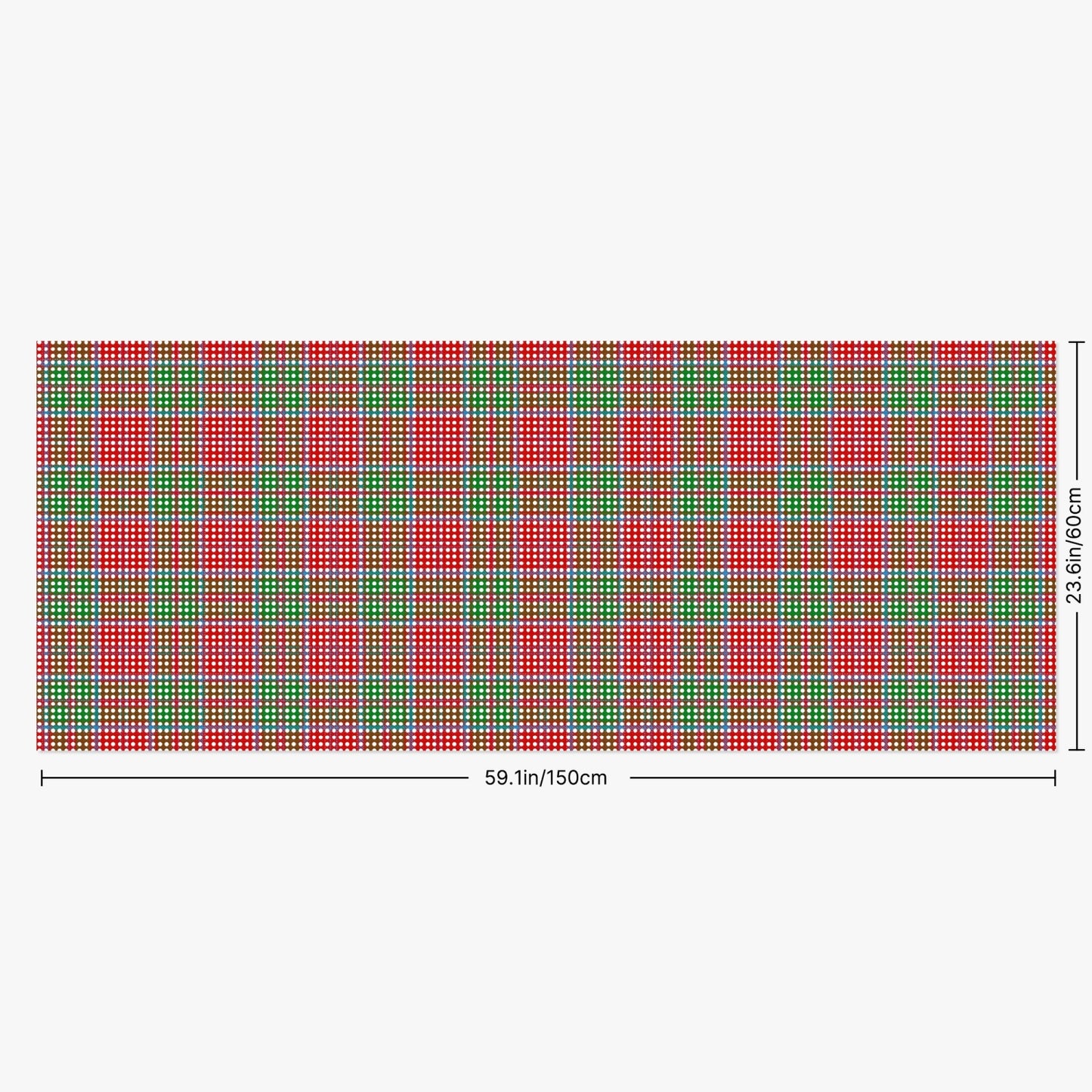 Clan Drummond Tartan Rear Window Decal