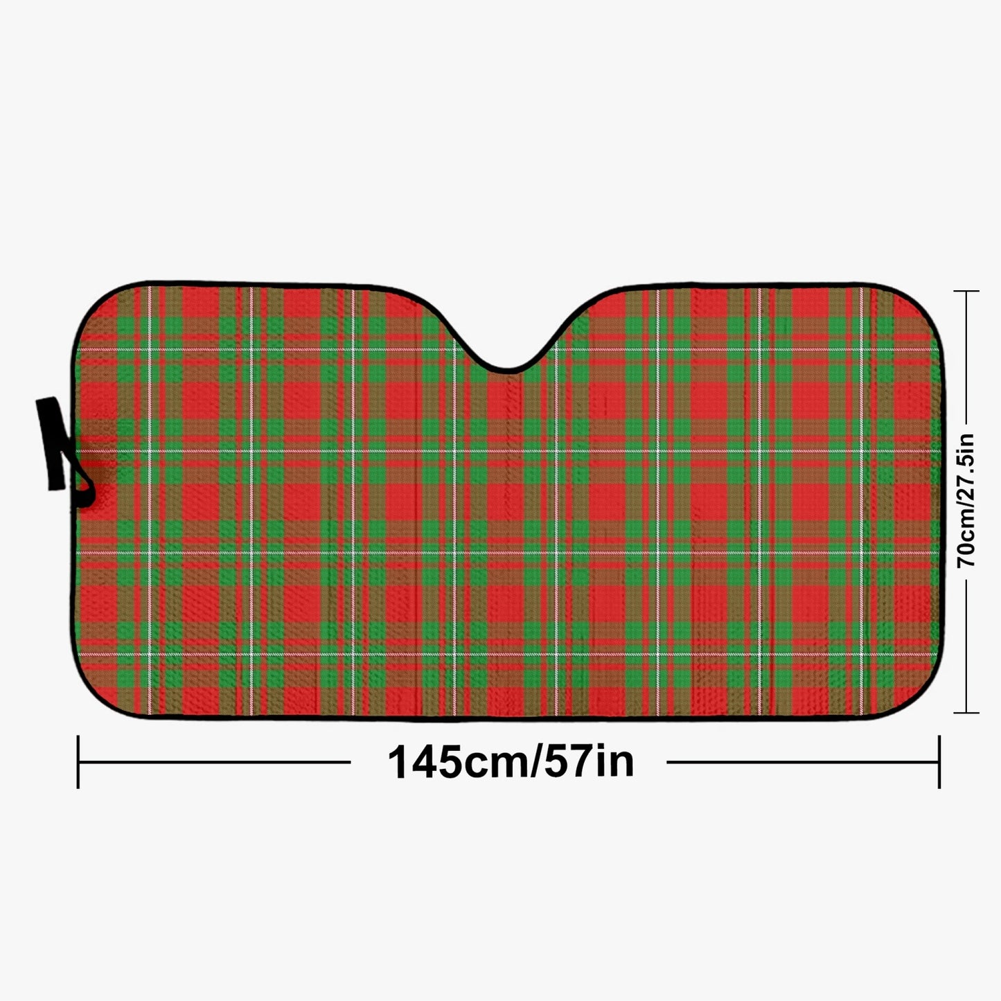 Clan MacGregor Tartan Car Windshield Sun Shade