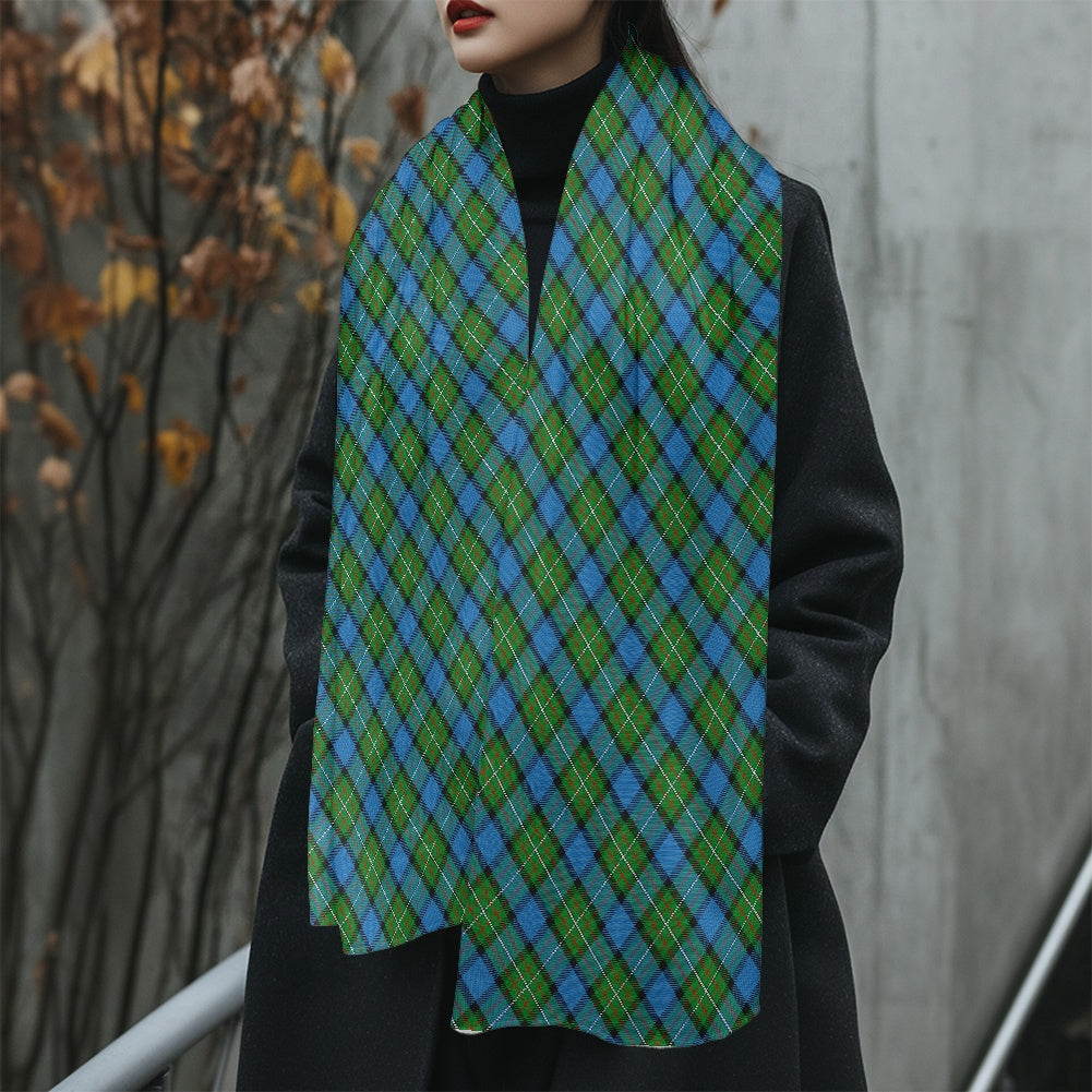 Clan Fergusson Tartan Fluffy scarf