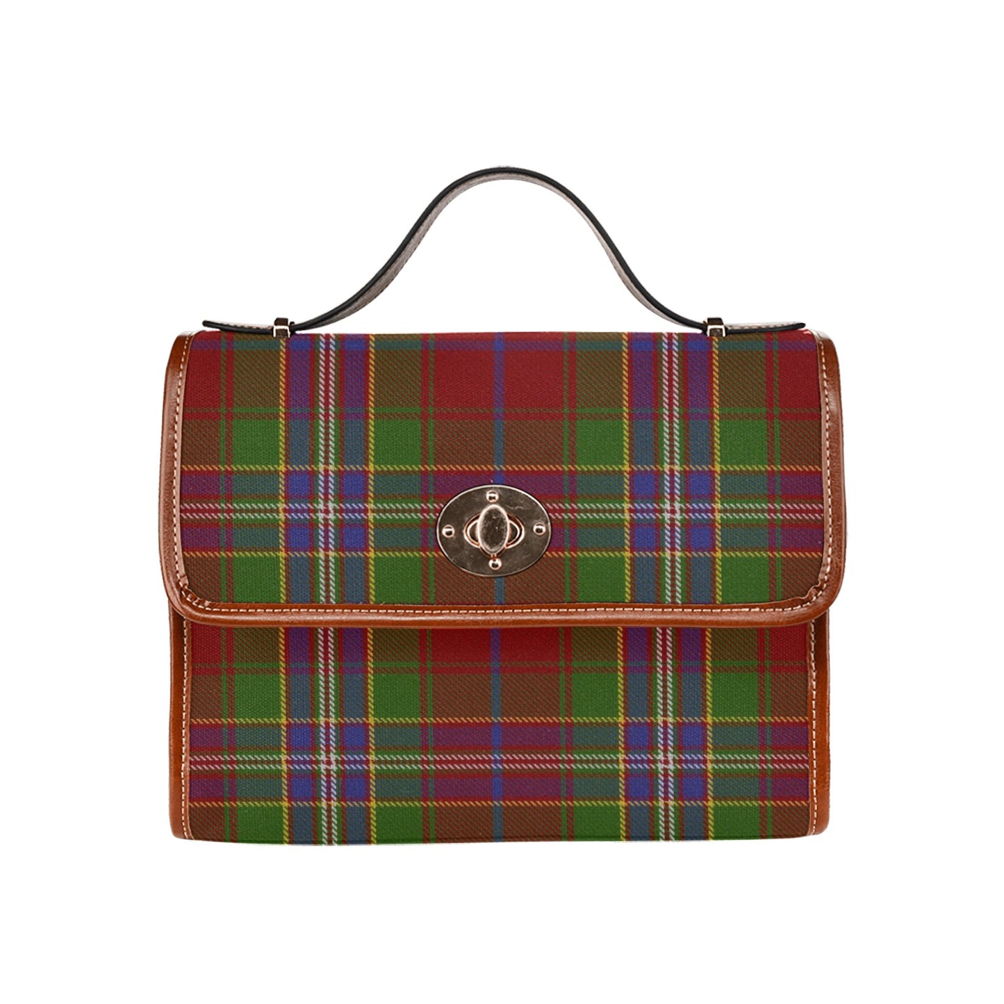 Clan Michael of Appin Tartan Waterproof Canvas Handbag