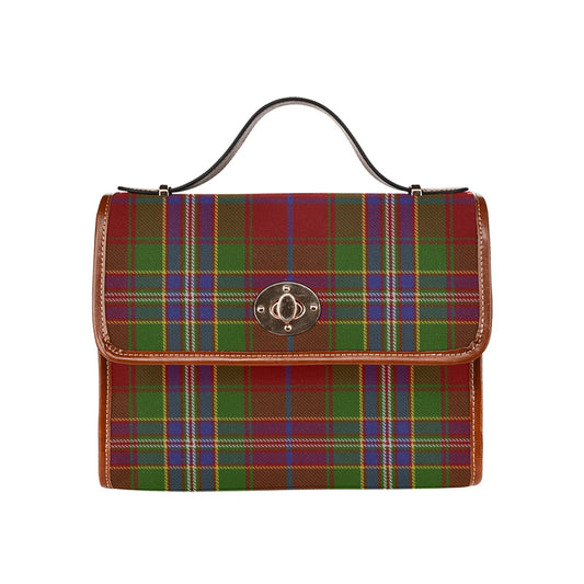 Clan Michael of Appin Tartan Waterproof Canvas Handbag