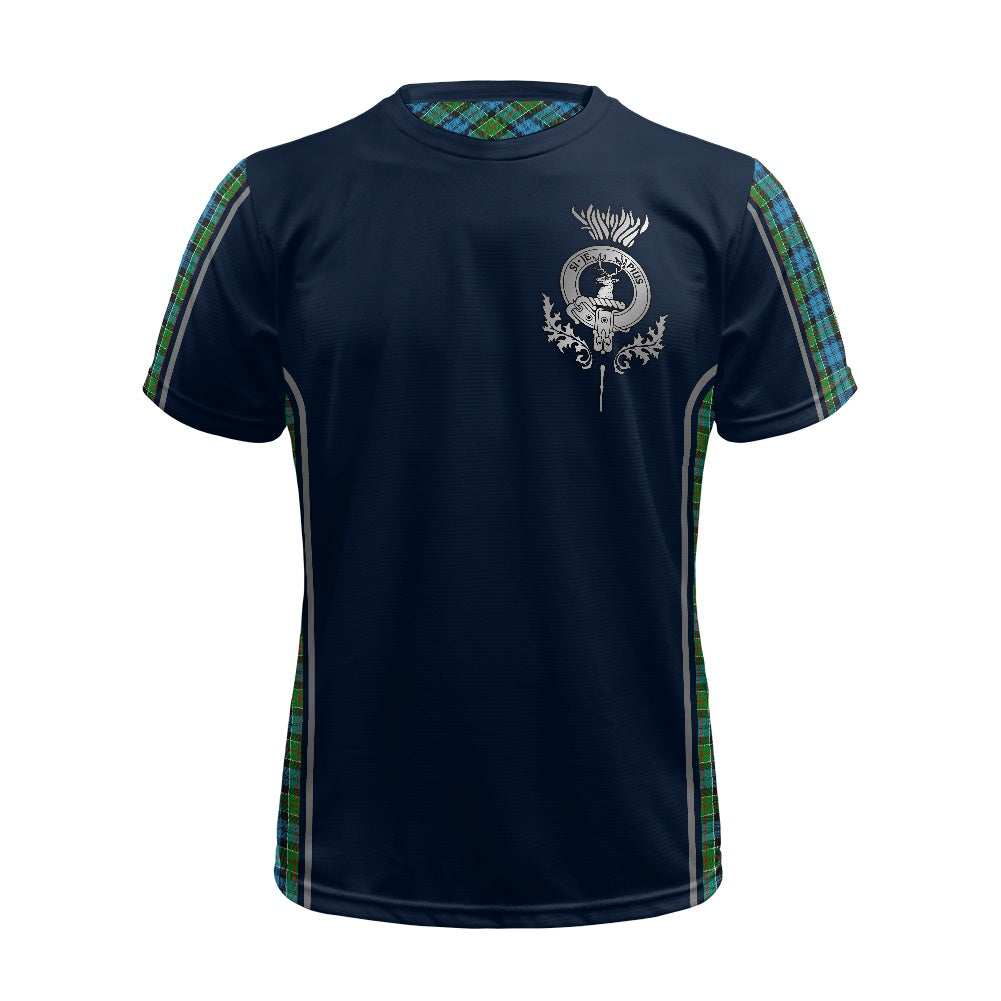 Clan Colquhoun Crest & Tartan Football Shirt