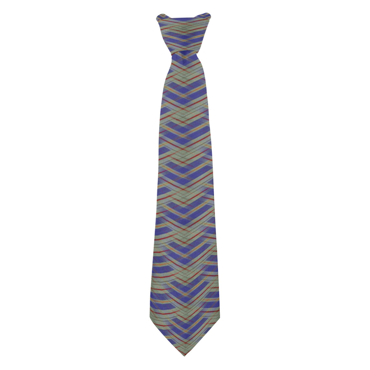Irish County Kildare Tartan Necktie