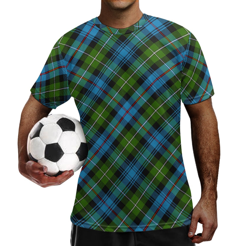 Clan MacKenzie Tartan Football Shirt white