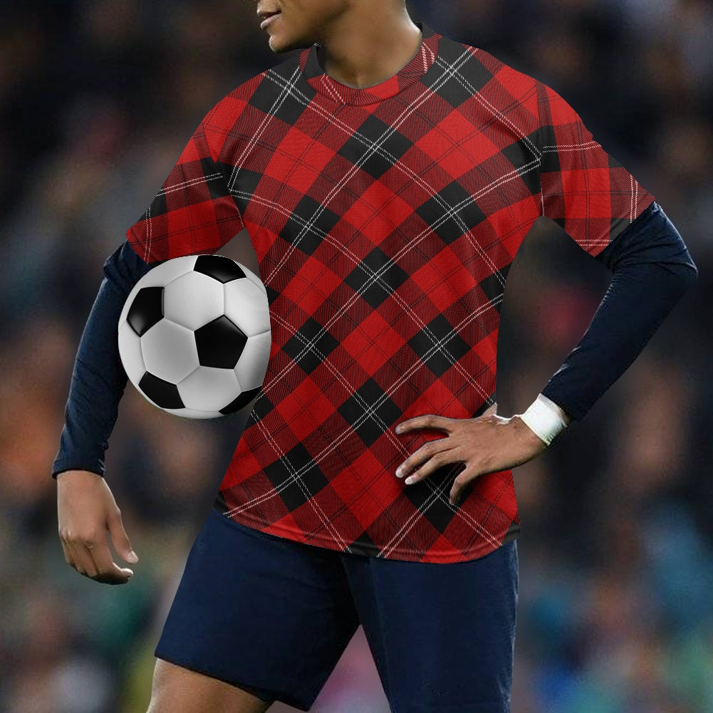 Clan Ramsay Tartan Football Shirt