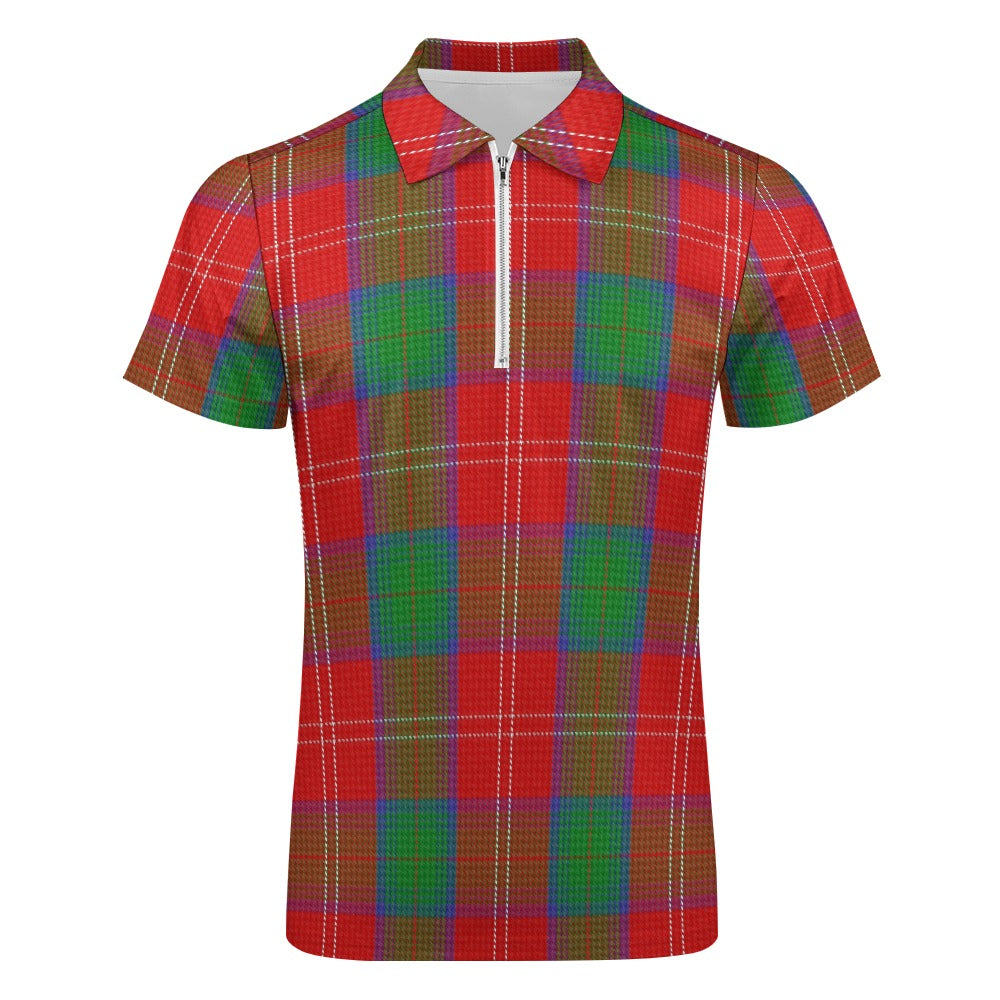 Clan Chisholm Tartan Short sleeve polo shirt