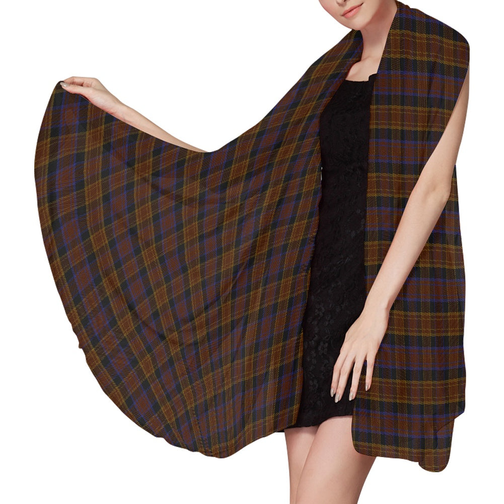 Irish County Laois Tartan Chiffon Scarf