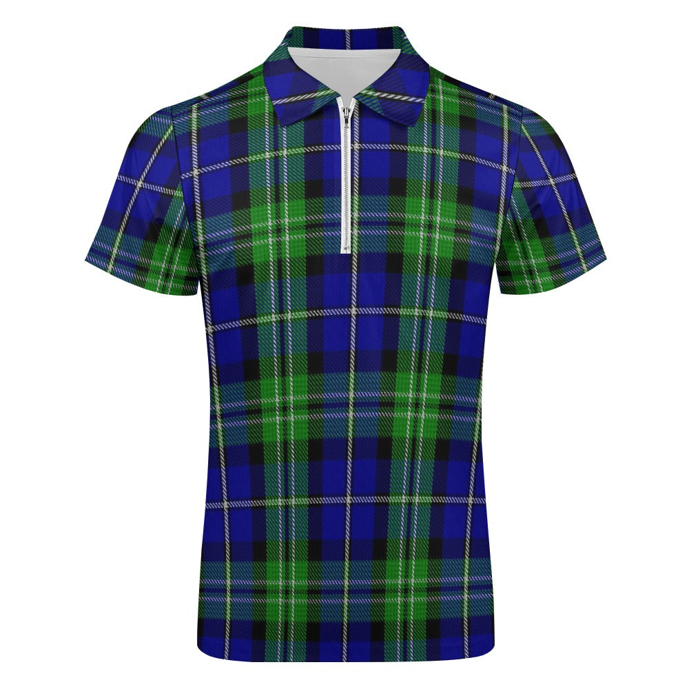 US State - Louisiana Tartan Short sleeve polo shirt