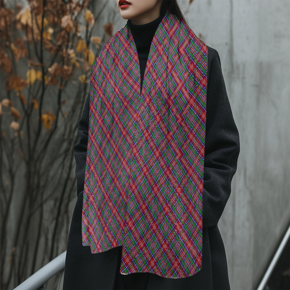 Clan Ritchie Tartan Fluffy scarf