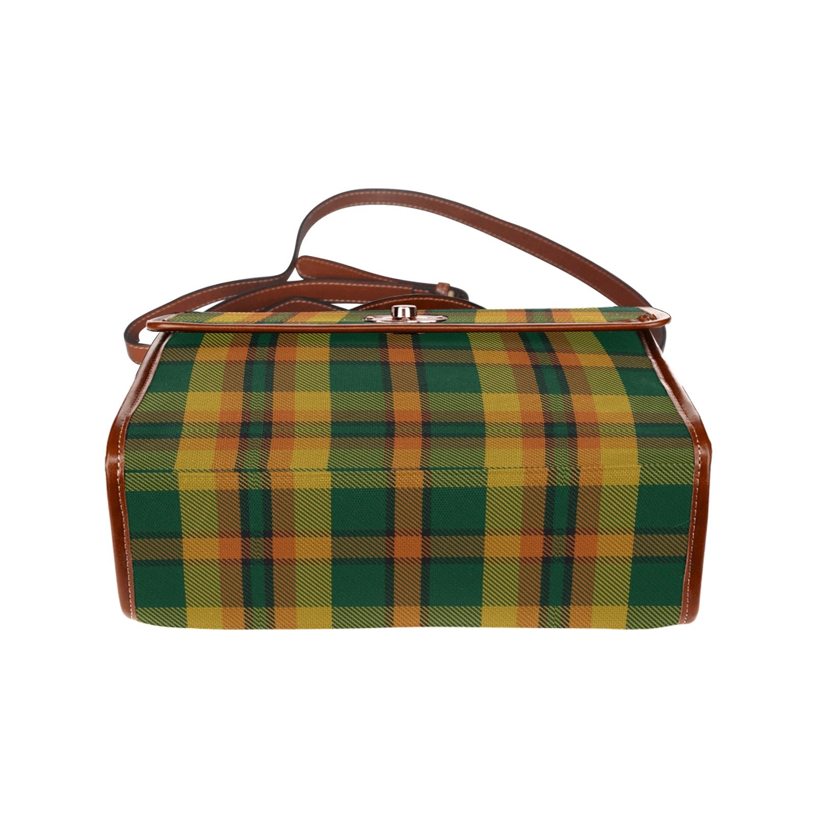 Irish County Derry Tartan Canvas Handbag