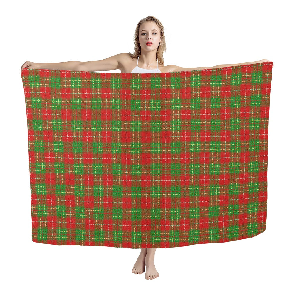 Clan Burnett Tartan Chiffon Scarf