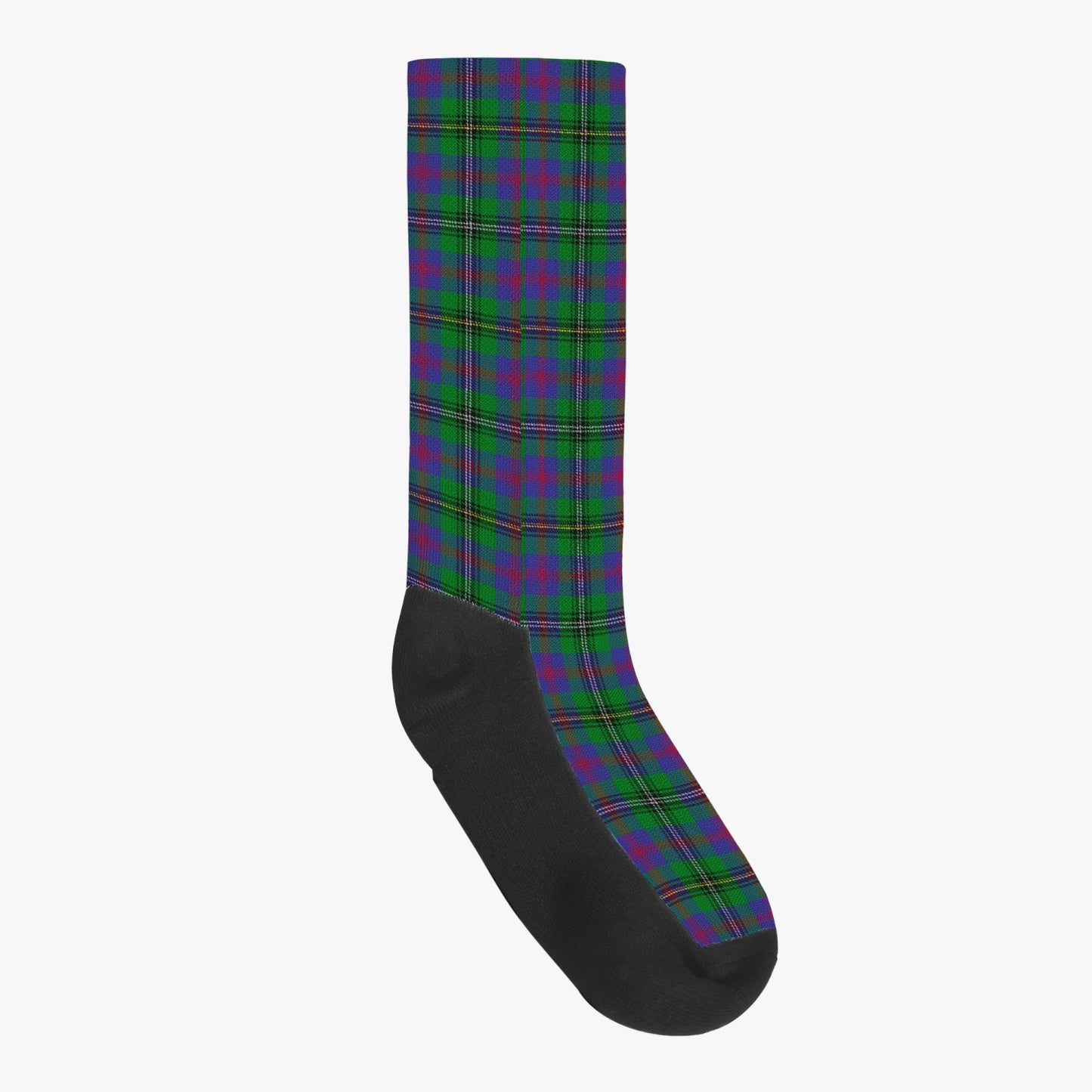 Clan Wood Tartan Reinforced Sports Socks