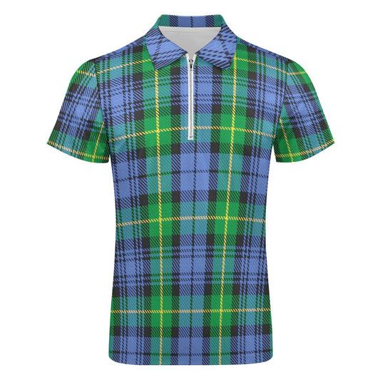 Clan Gordon Tartan Short sleeve polo shirt