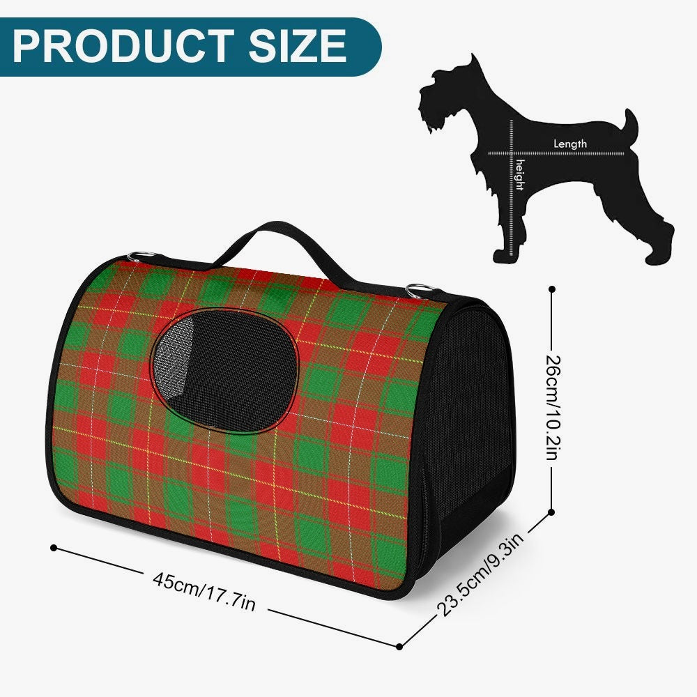 Clan MacFie Tartan Pet Carrier Bag