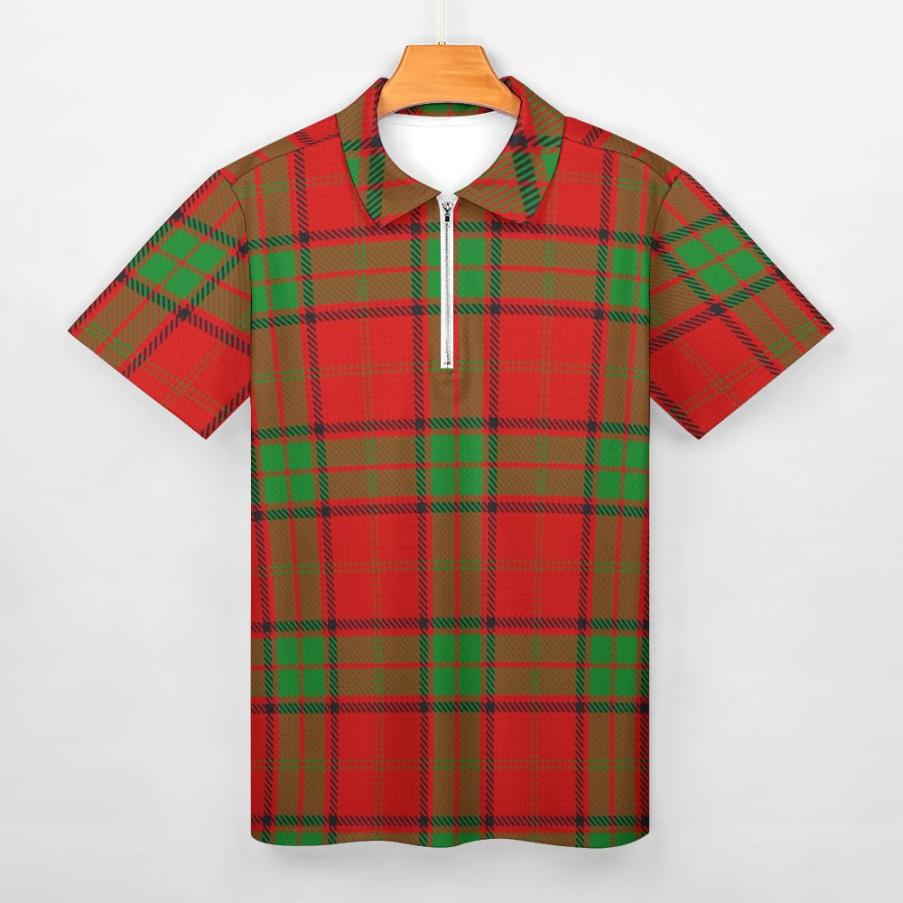 Clan Adair Tartan Short sleeve polo shirt