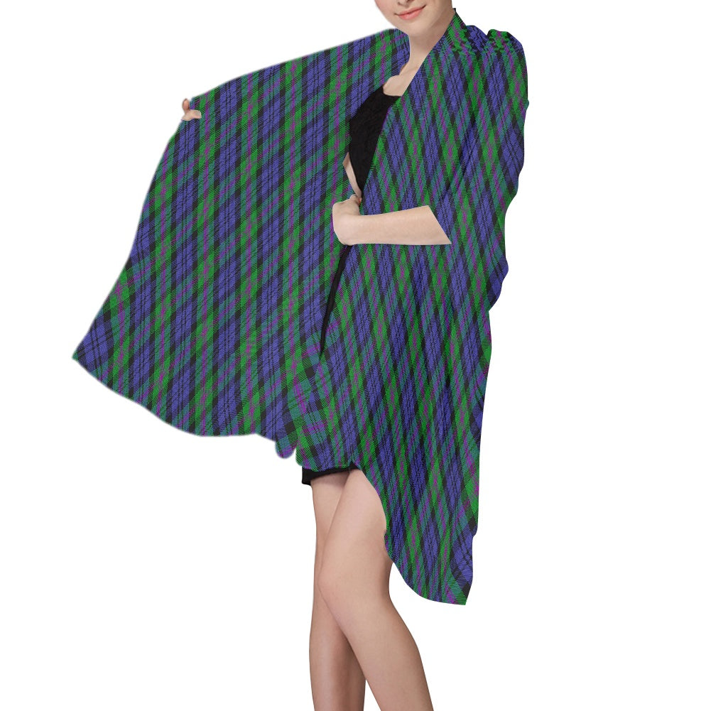 Clan Baird Tartan Chiffon Scarf