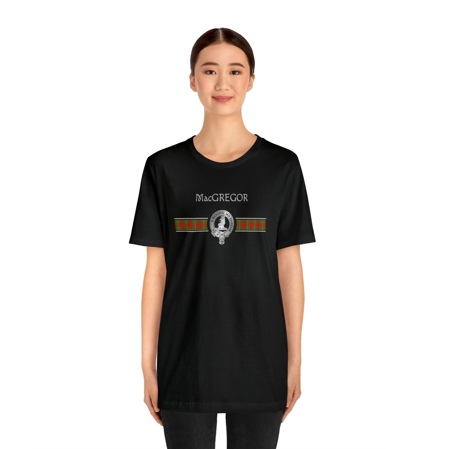 Clan MacGregor Crest & Tartan | Unisex T-Shirt