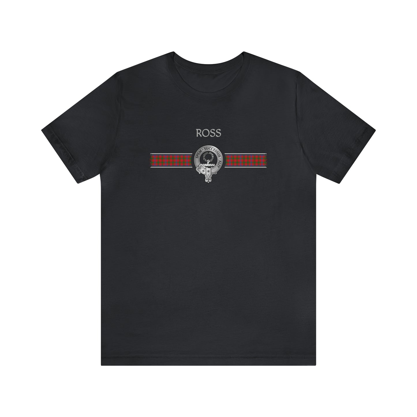 Clan Ross Crest & Tartan | Unisex T-Shirt