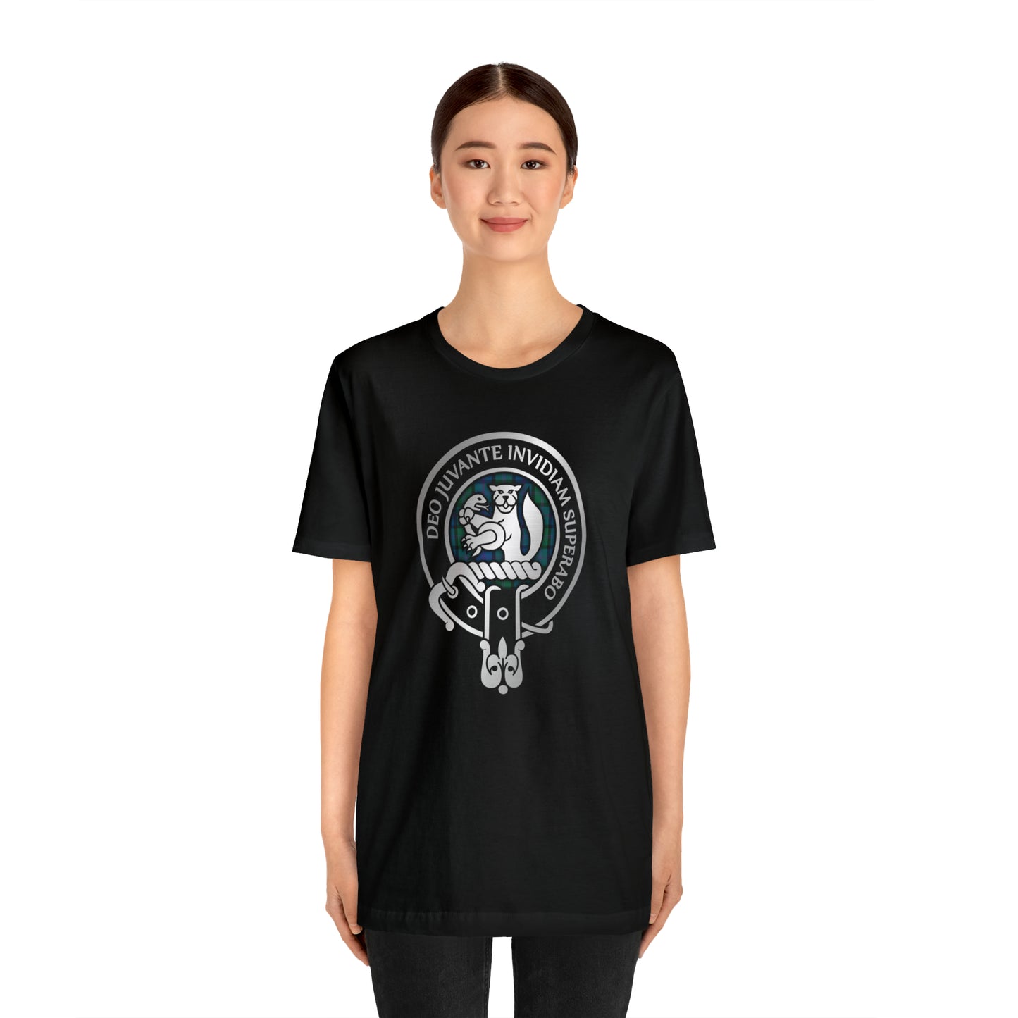 Clan MacThomas Crest & Tartan | Unisex T-Shirt