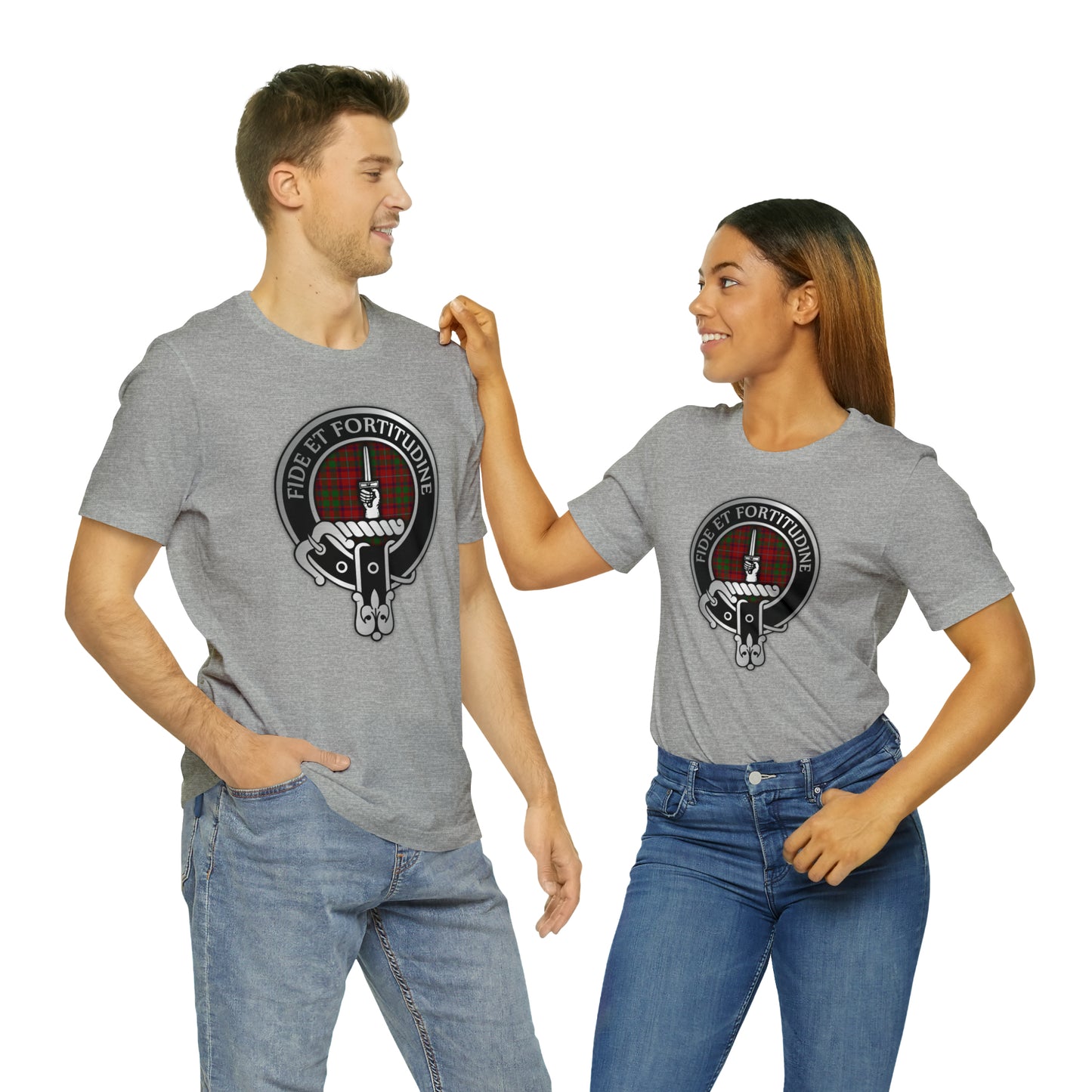 Clan Shaw Crest & Tartan | Unisex T-Shirt